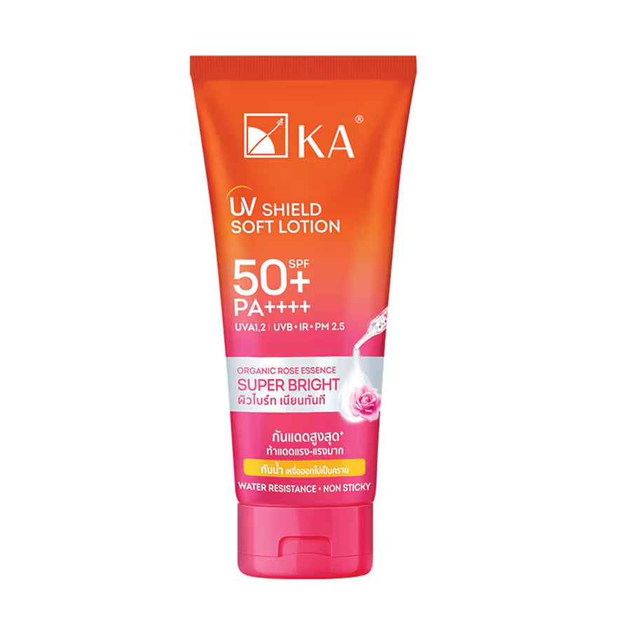 KA KA UV Shield Soft Lotion SPF50+ PA++++ Super Bright 150 G.