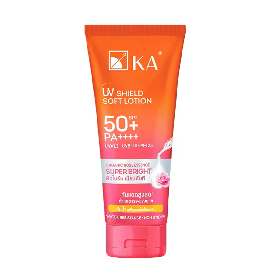 KA UV Shield Soft Lotion SPF50+ PA++++ Super Bright 150 G.