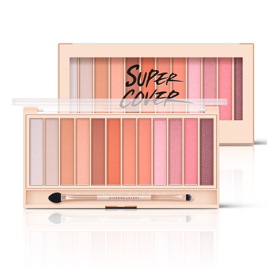 Sivanna Sivanna Colors Deluxe Eye Palette 01