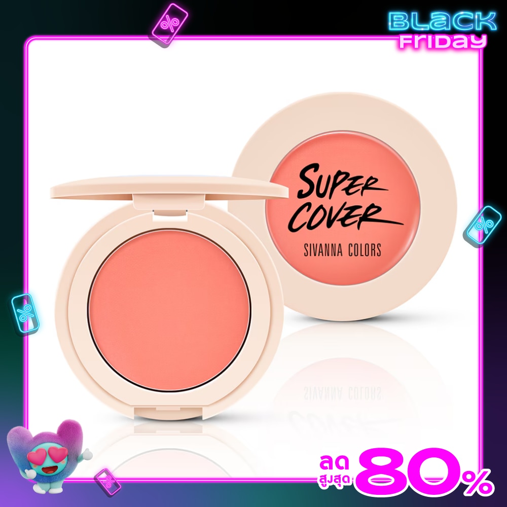 Sivanna Colors Deluxe Edition Blush 4.8g. 03 Sunflower Coral