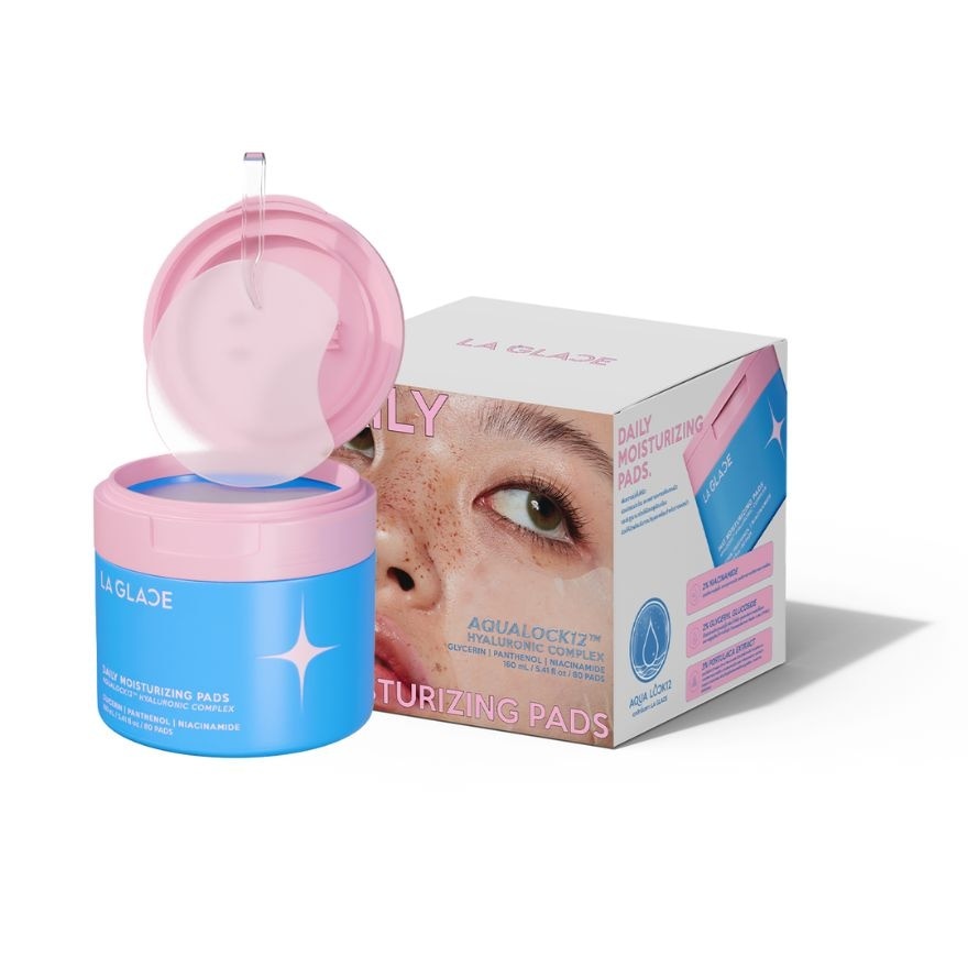 LA GLACE Daily Moisturizing Pads Aqualock12  80pcs.