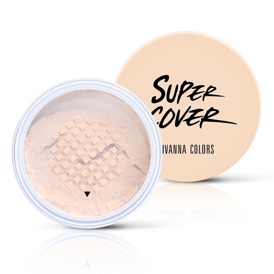 Sivanna Colors Super Cover Invisible Setting Powder 20g. 02 Light Beige