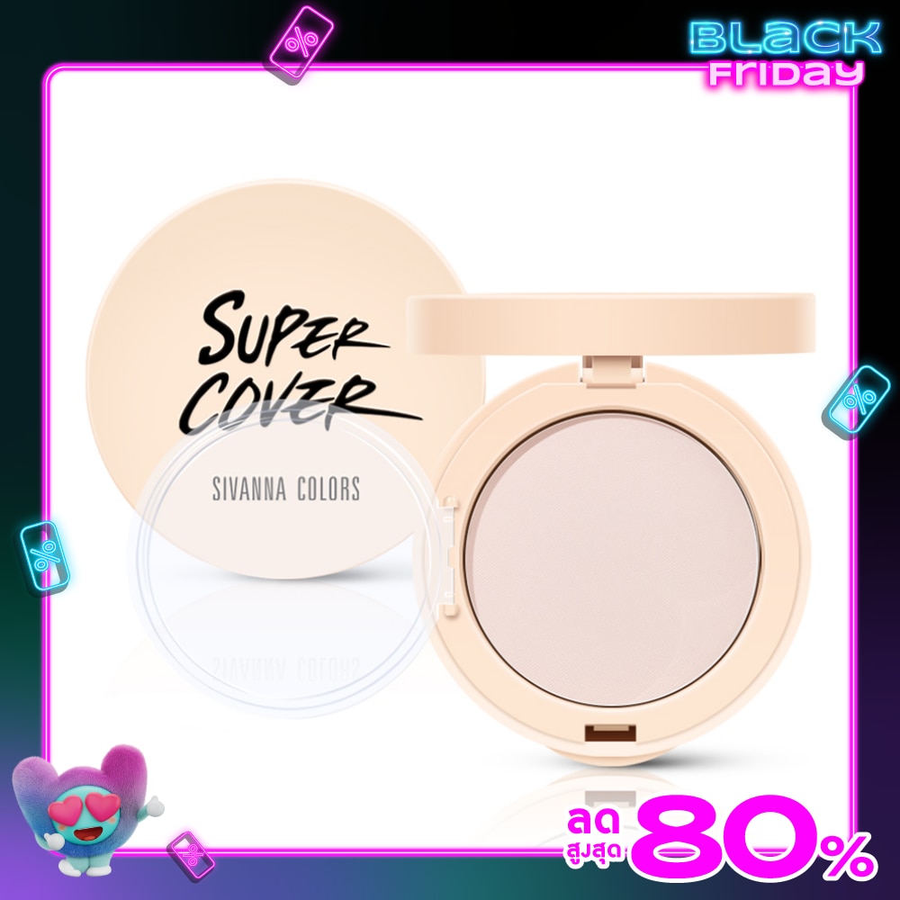 Sivanna Sivanna Colors Super Foundation Powder01