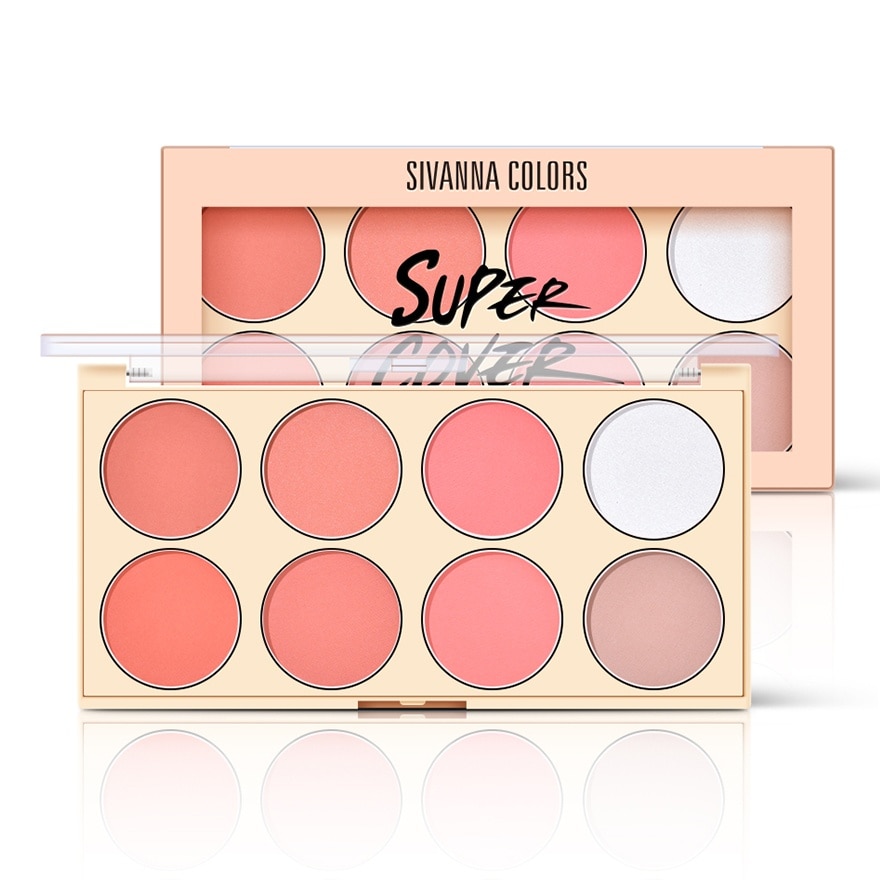 Sivanna Colors Deluxe Edition Eye Palette 20.4g. 03 Brown And Pearl