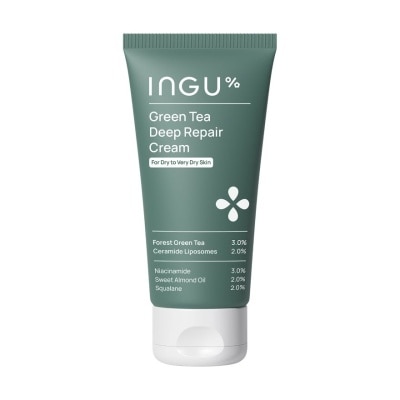 INGU INGU Green Tea Deep Repair Cream 50 ml. For Dry to Very Dry Skin