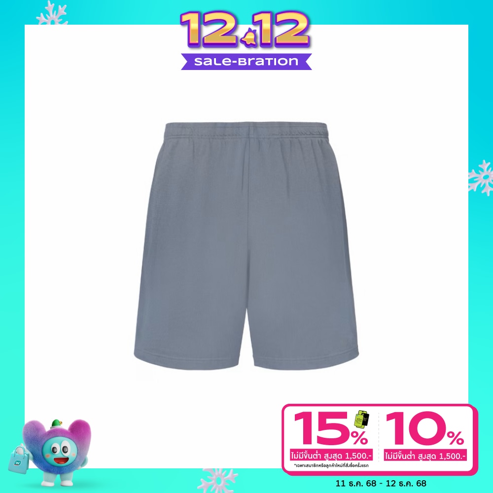 GQ จีคิว อีซี่ กางเกงกีฬาขาสั้น สีเทา ไซส์ M