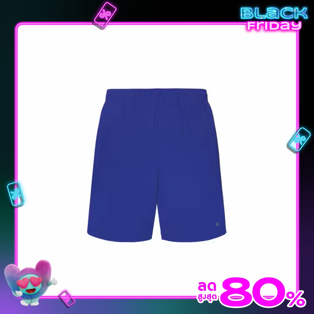 GQ จีคิว อีซี่ กางเกงกีฬาขาสั้น สีน้ำเงิน ไซส์ M