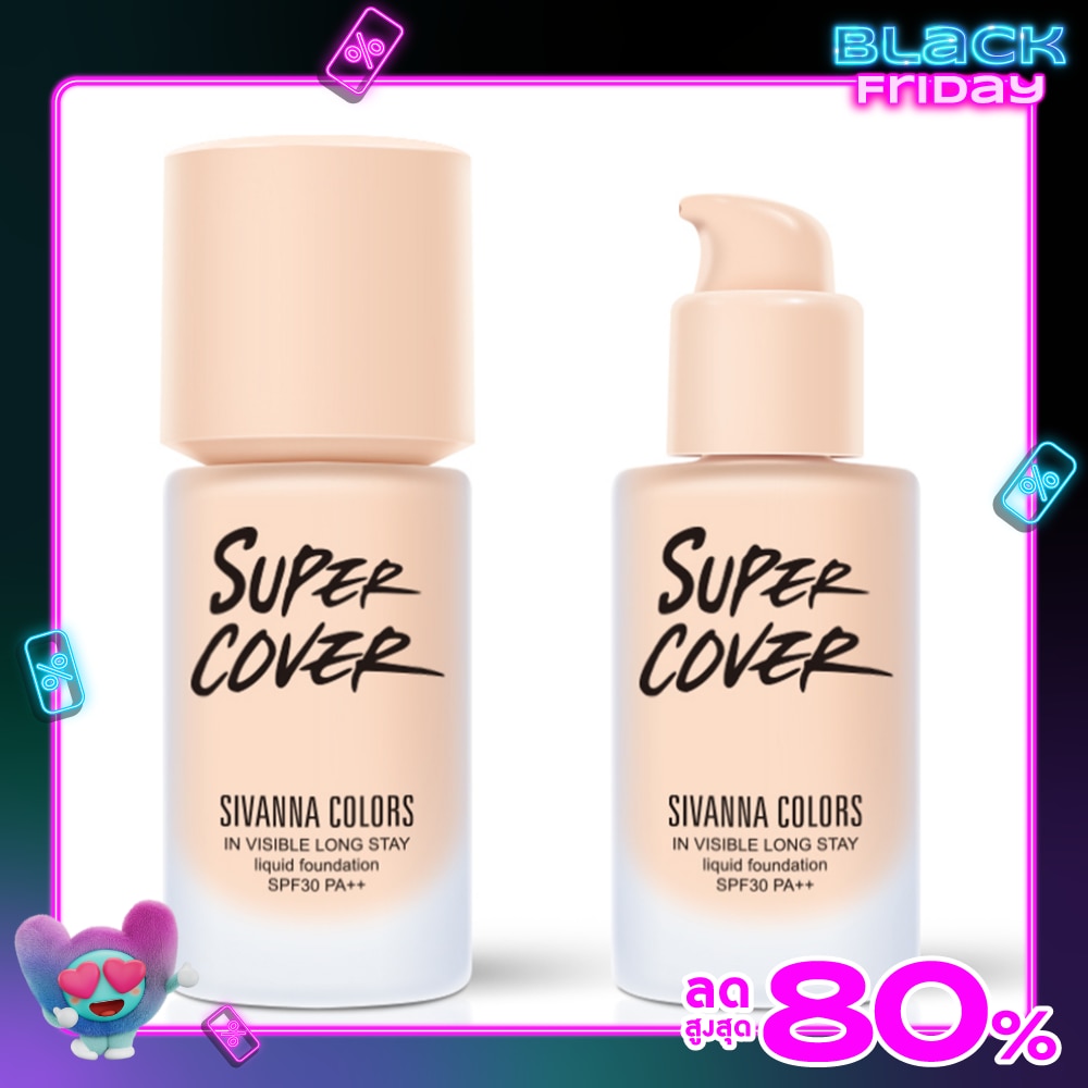 Sivanna Sivanna Colors Super Cover Foundation 01