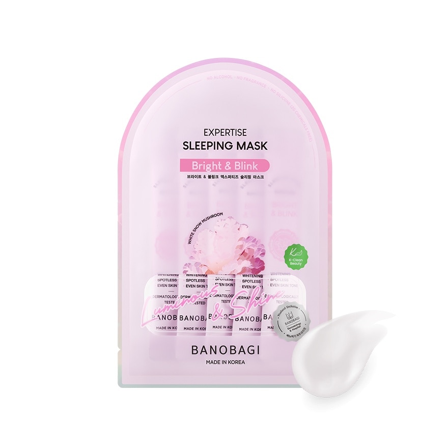 Banobagi Expertise Sleeping Mask Bright  Blink 5 Ml.X5'S