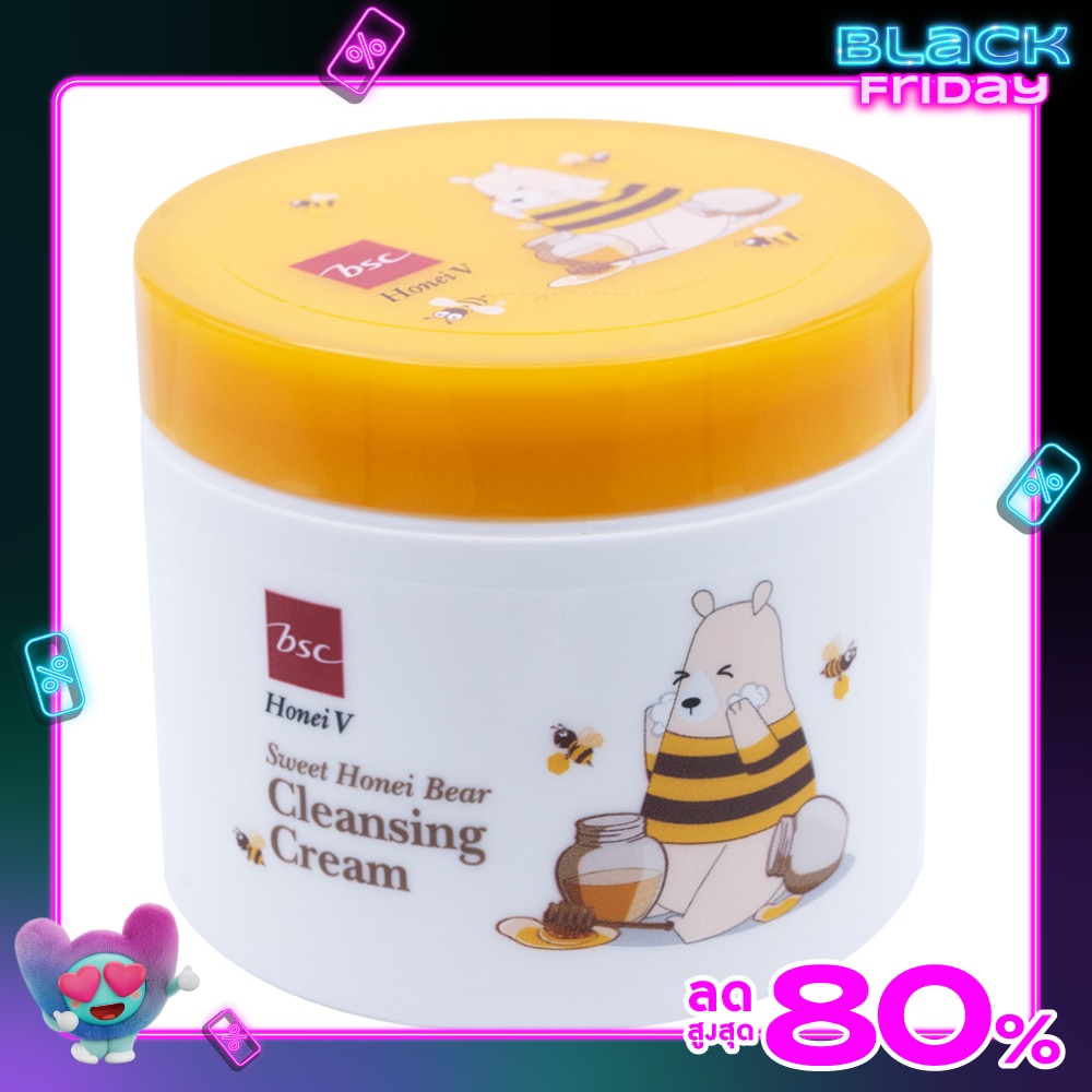 Honei V Bsc Sweet Honei Bear Cleansing Cream 90g.