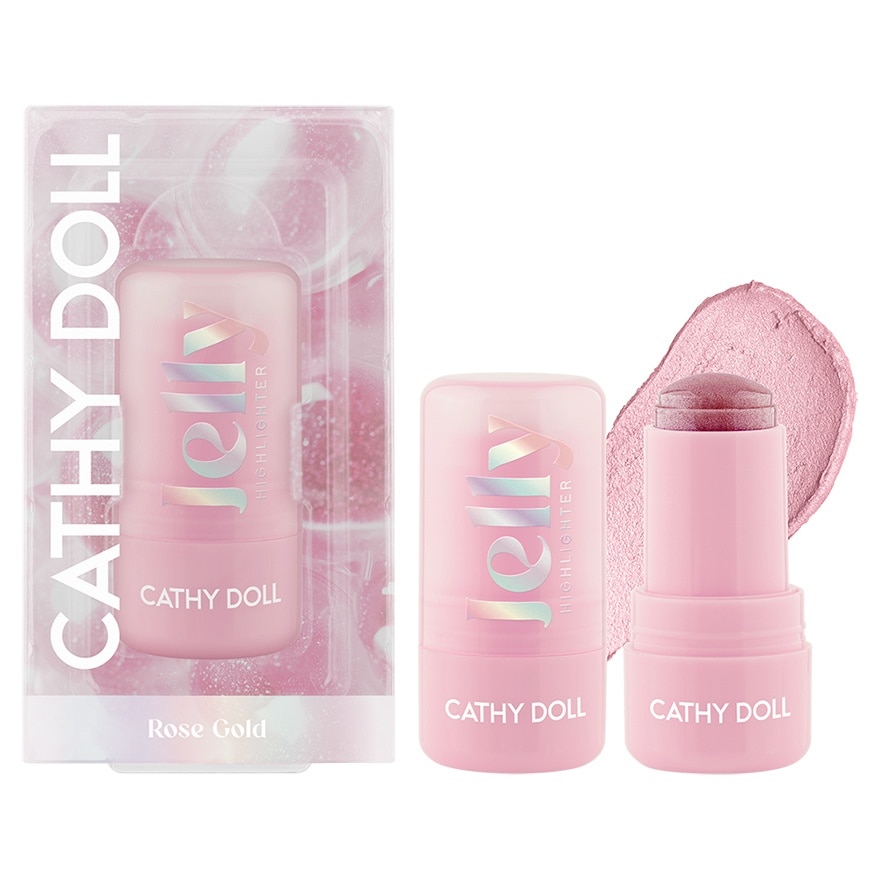 Cathy Doll เคที่ดอลล์ เจลลี่ ไฮไลท์เตอร์ 6ก. โรส โกลด์