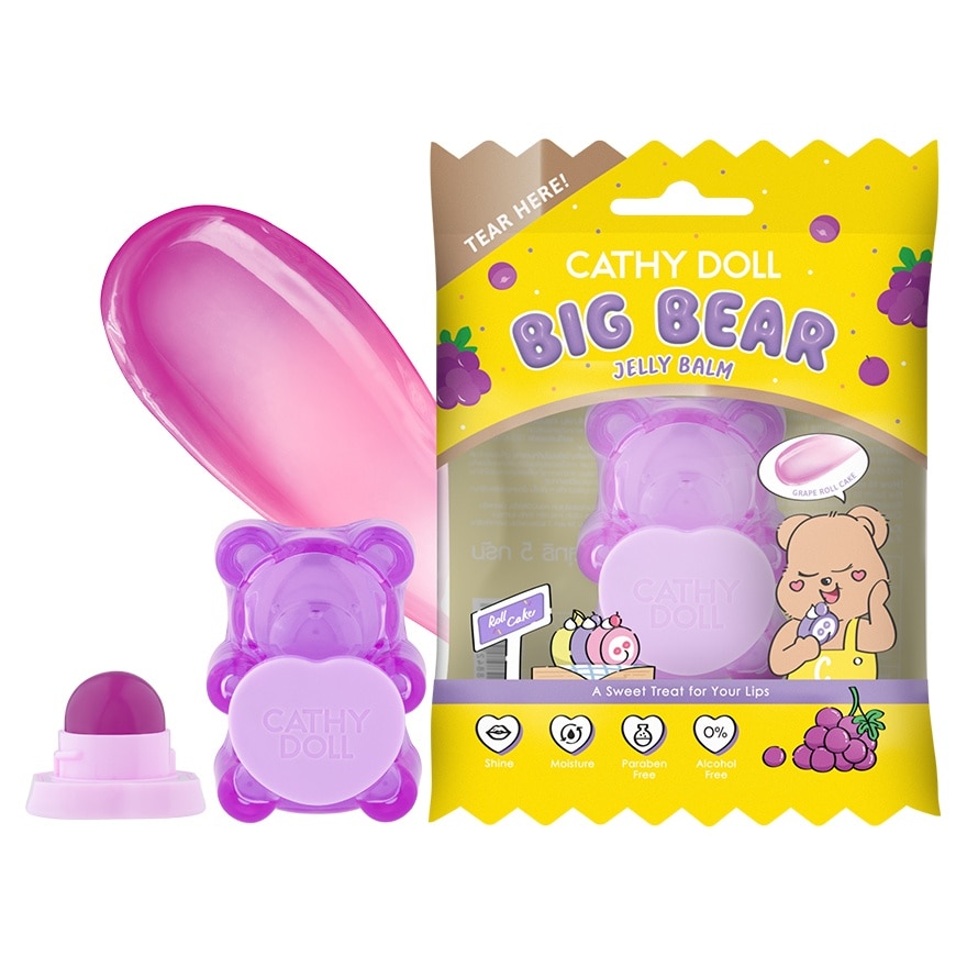 Cathy Doll Cathy Doll Big Bear Lip Balm Grape