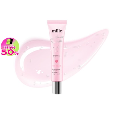 Mille Mille Whitening Rose Peptide 9 Complex Gel Cream 25g.