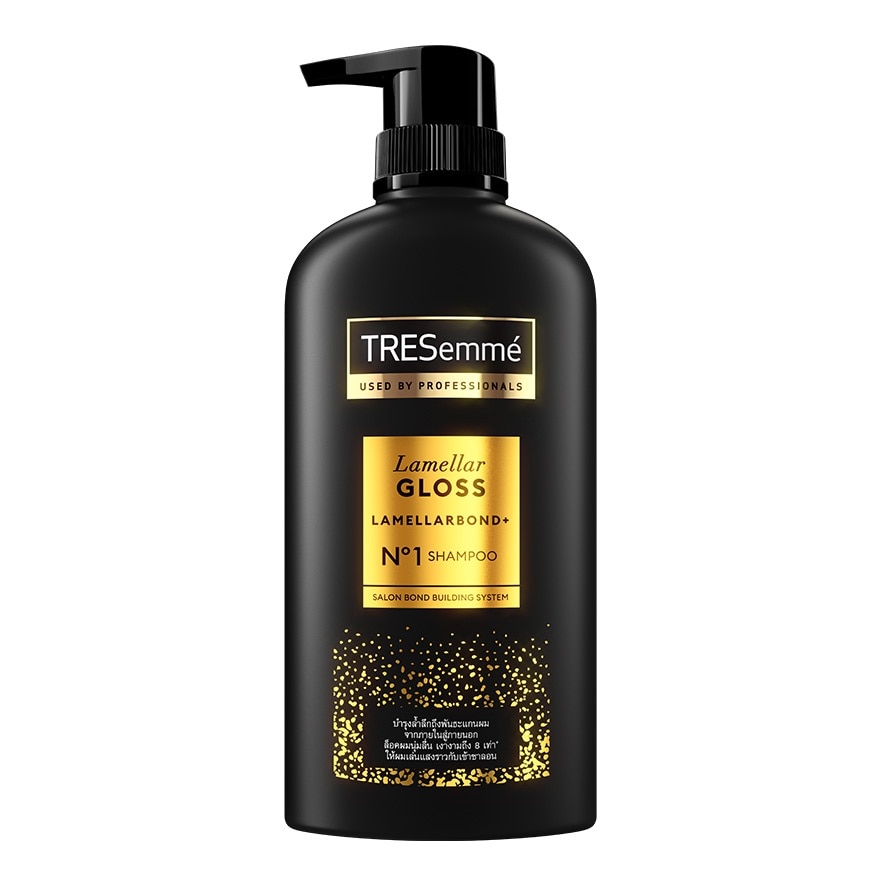 Tresemme เทรซาเม่ แชมพู ลาเมลลาร์ กลอส ลาเมลลาร์บอนด์ พลัส เบอร์1 380 มล.