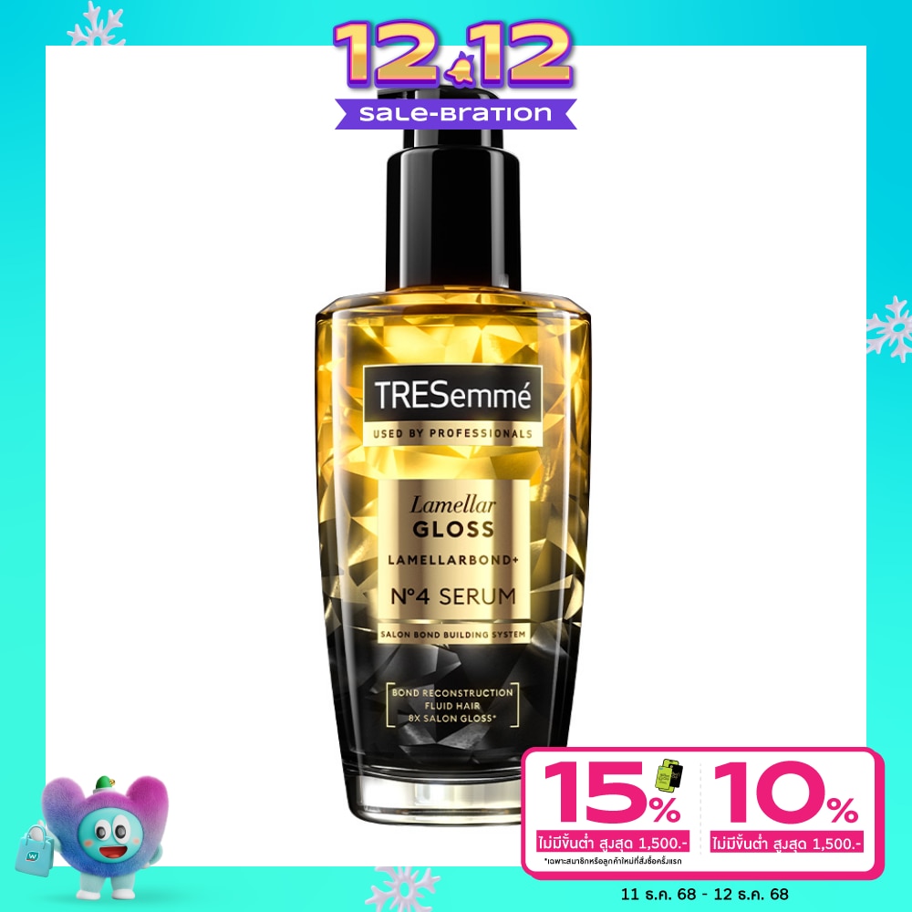 Tresemme เทรซาเม่ เซรั่ม ลาเมลลาร์ กลอส ลาเมลลาร์บอนด์ พลัส เบอร์4 100 มล.