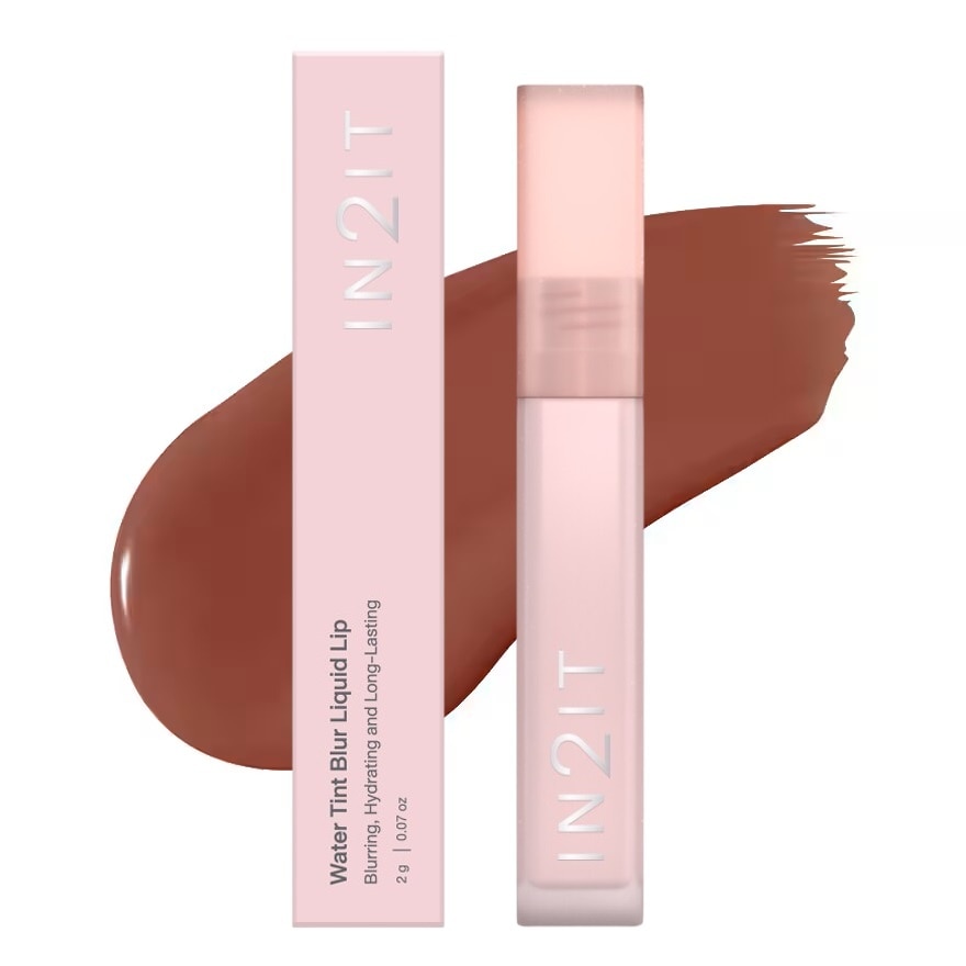 In 2 It In2it Water Tint Blur Liquid Lip 2g 01