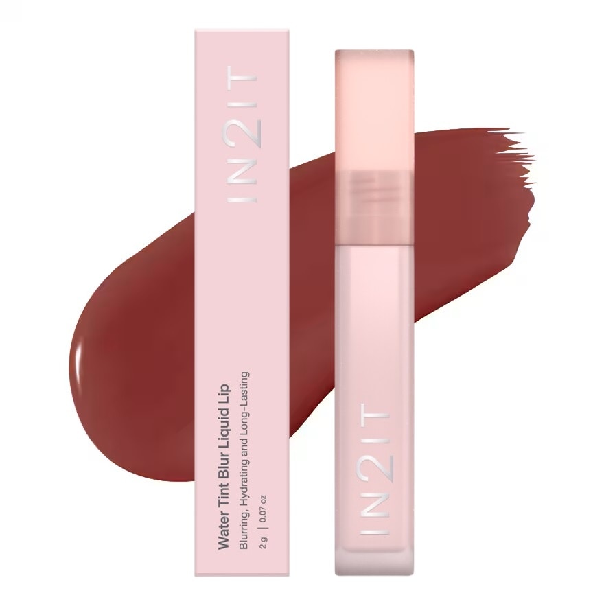 In2It Water Tint Blur Liquid Lip 2g. BLL02 Roasted Rose