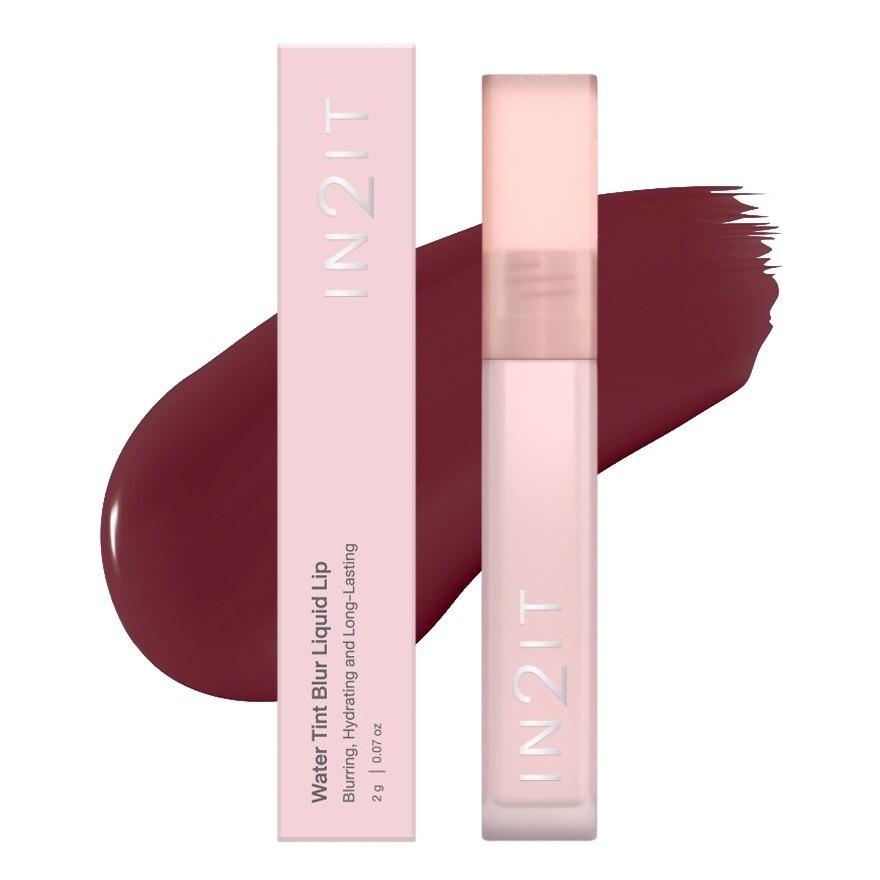 In2It Water Tint Blur Liquid Lip 2g. BLL04 Plum Punch