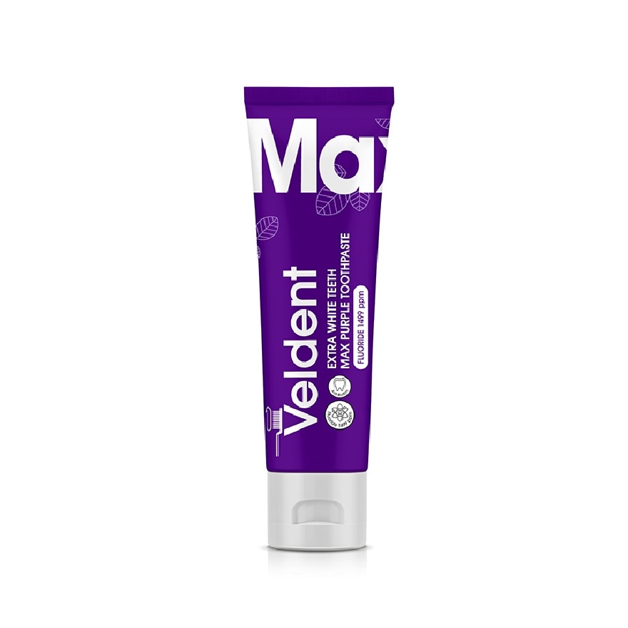 Veldent Veldent Toothpaste Extra White Teeth Max Purple 80 G.