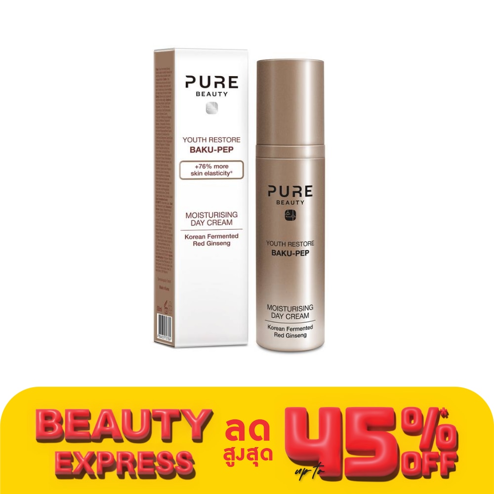 Pure Beauty Youth Restore Baku-Pep Moisturising Day Cream 50 ml.