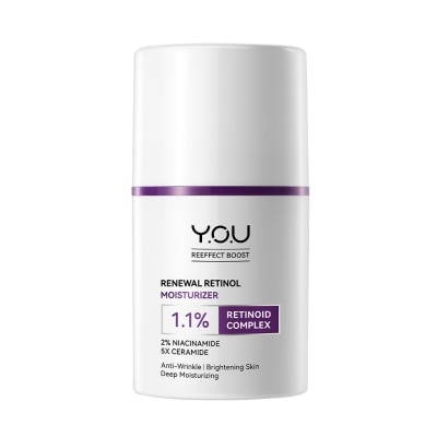 You Y.O.U Reeffect Boost Renewal Retinol Moisturizer 50g.