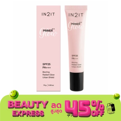 In 2 It อินทูอิท ไพรเมอร์++ โกลว์ SPF25 PA+++ เบลอริง เรเดียนท์ โกลว์ เออร์เบิน ชิลด์ 15ก.