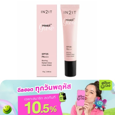 In 2 It - In2It Primer++ Glow SPF25 PA+++ Blurring Radiant Glow Urban Shield 15g.