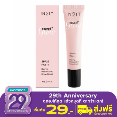 In 2 It In2It Primer++ Glow SPF25 PA+++ Blurring Radiant Glow Urban Shield 15g.