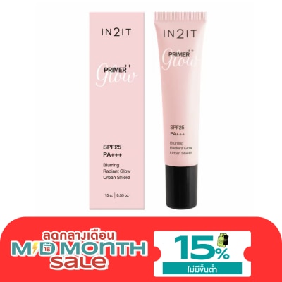 In 2 It In2It Primer++ Glow SPF25 PA+++ Blurring Radiant Glow Urban Shield 15g. image