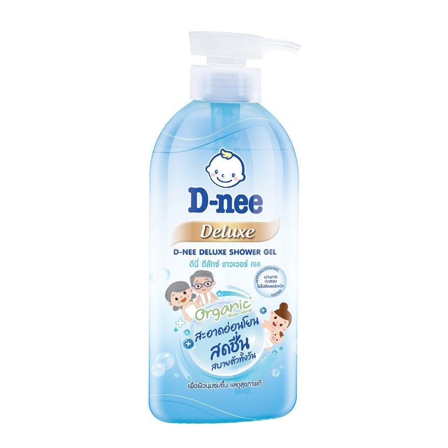 D-nee Shower Gel Deluxe 450 Ml. เจลอาบน้ำ ผิวนุ่ม ชุ่มชื้น สดชื่น