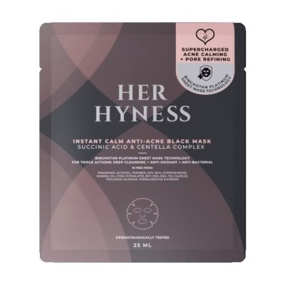 Her Hyness Her Hyness Instant Calm Anti-Acne Black Mask 25 ml.