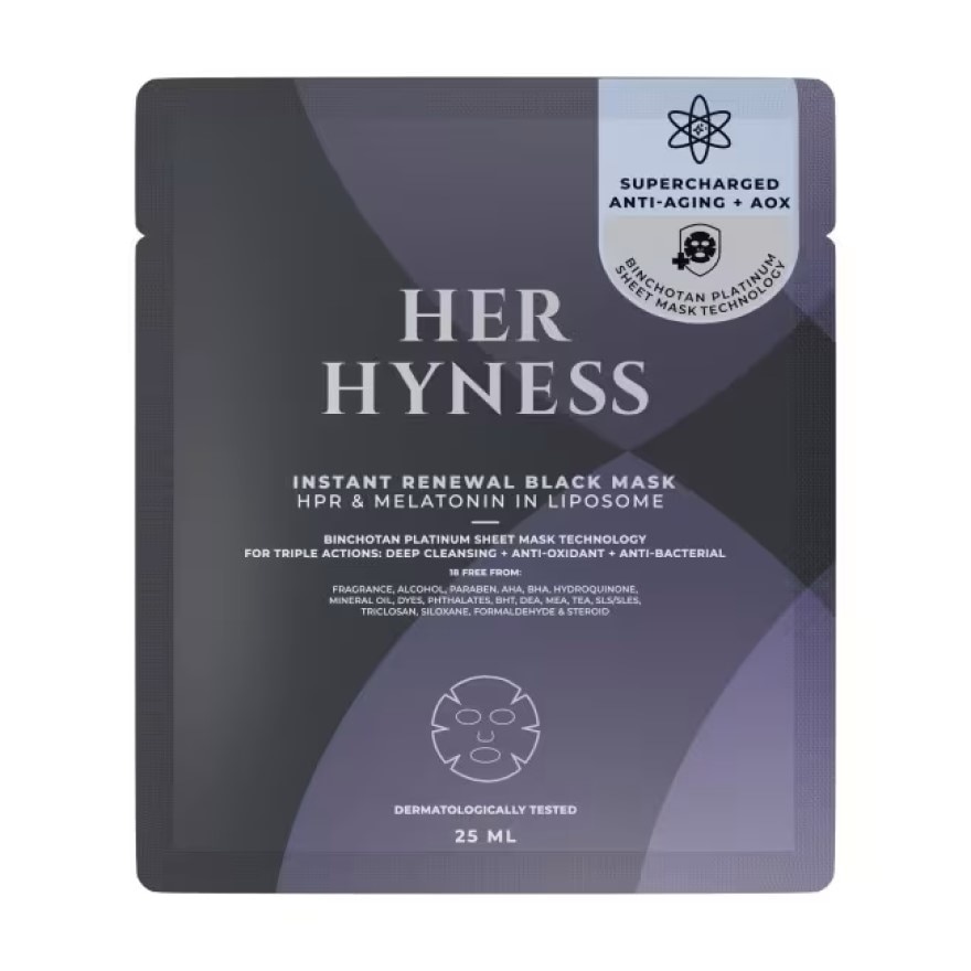 Her Hyness Instant Renewal Black Mask 25 ml.