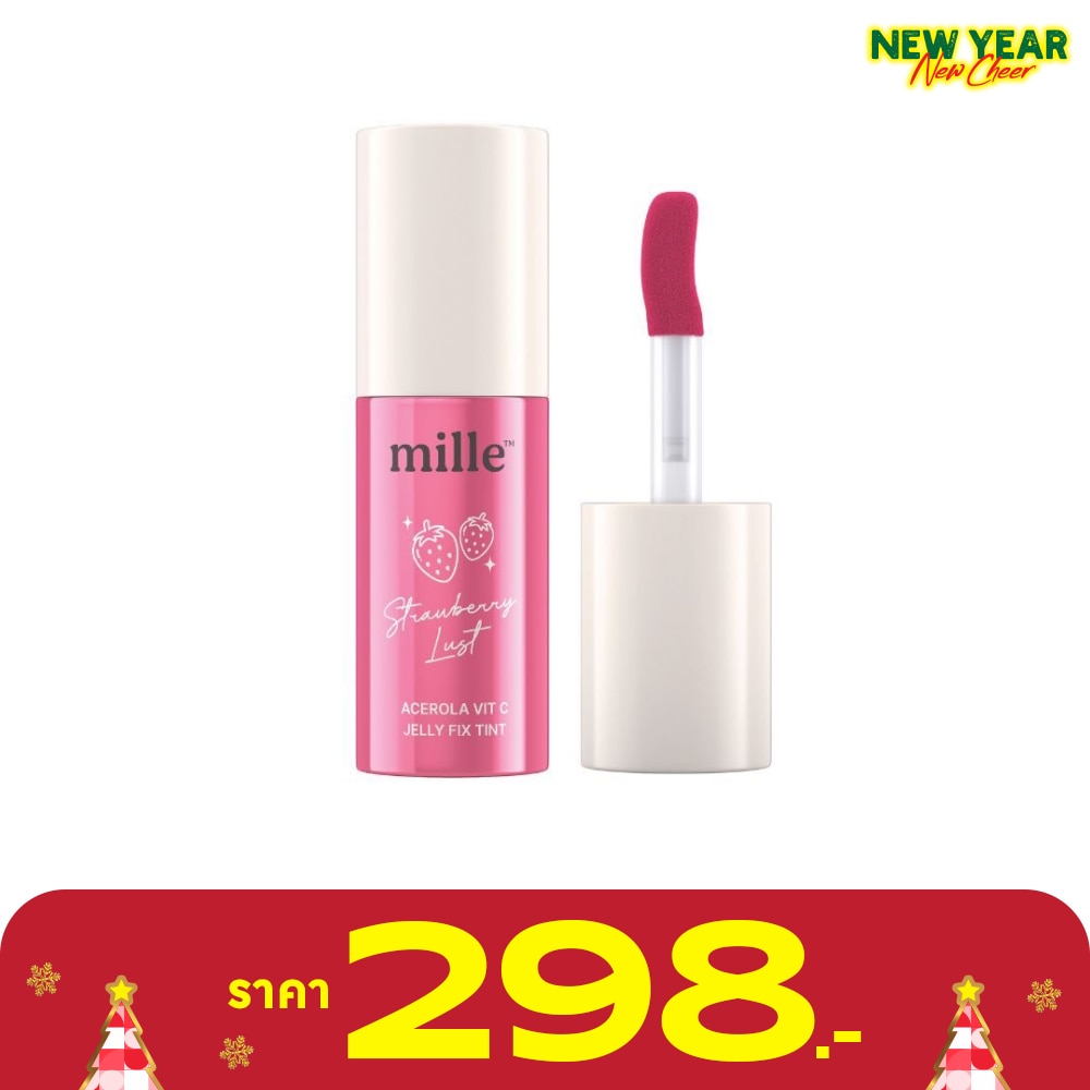 มิลเล่ อะเซโรลา วิต ซี เจลลี่ ฟิกซ์ ทินท์ 5ก. 02 สตรอเบอร์รี ลัสท์