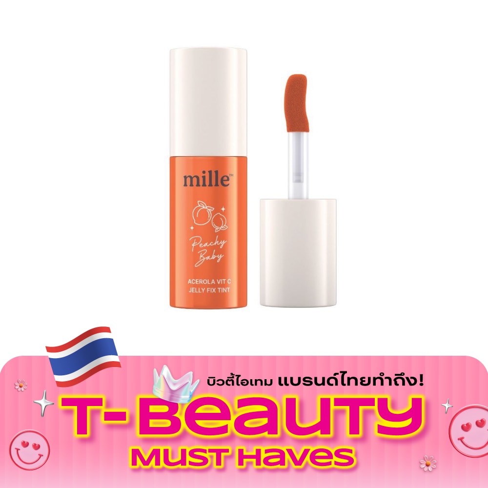 Mille Acerola Vit C Jelly Fix Tint 5g. 03 Peachy Baby image