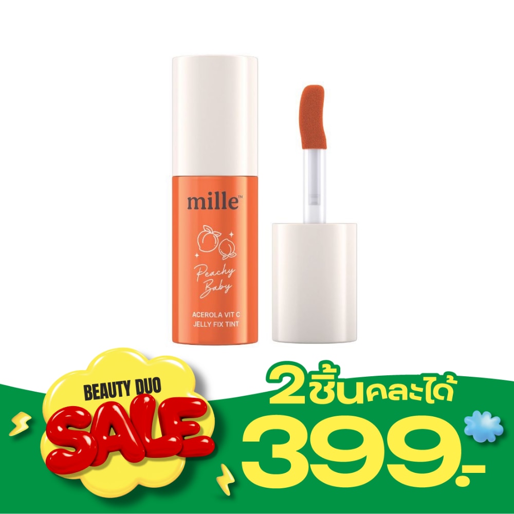 Mille Acerola Vit C Jelly Fix Tint 5g. 03 Peachy Baby image