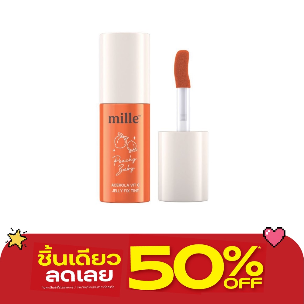 Mille Acerola Vit C Jelly Fix Tint 5g. 03 Peachy Baby image