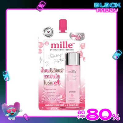 Mille มิลเล่ ไวท์เทนนิ่ง โรส เปปไทด์ ไนน์ คอมเพล็กซ์ บาลานเซอร์ 10ก.