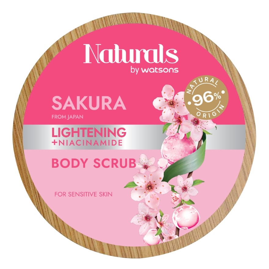 Naturals By Watsons Sakura Lightening Body Scrub 200g