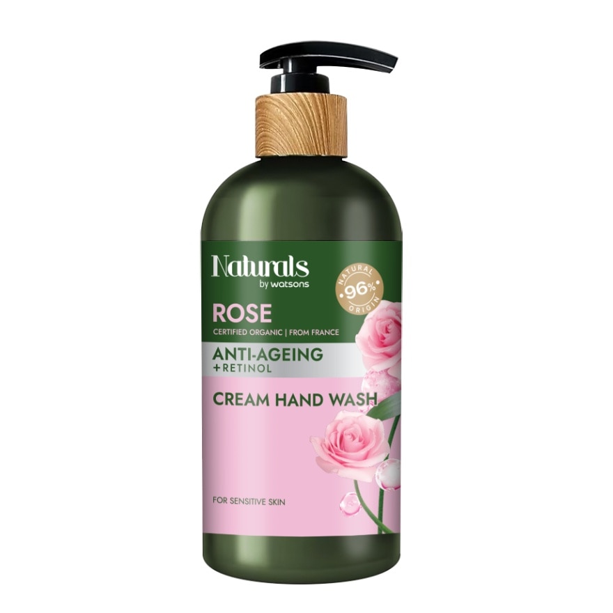 Naturals By Watsons Rose Cream Hand Wash 400ml