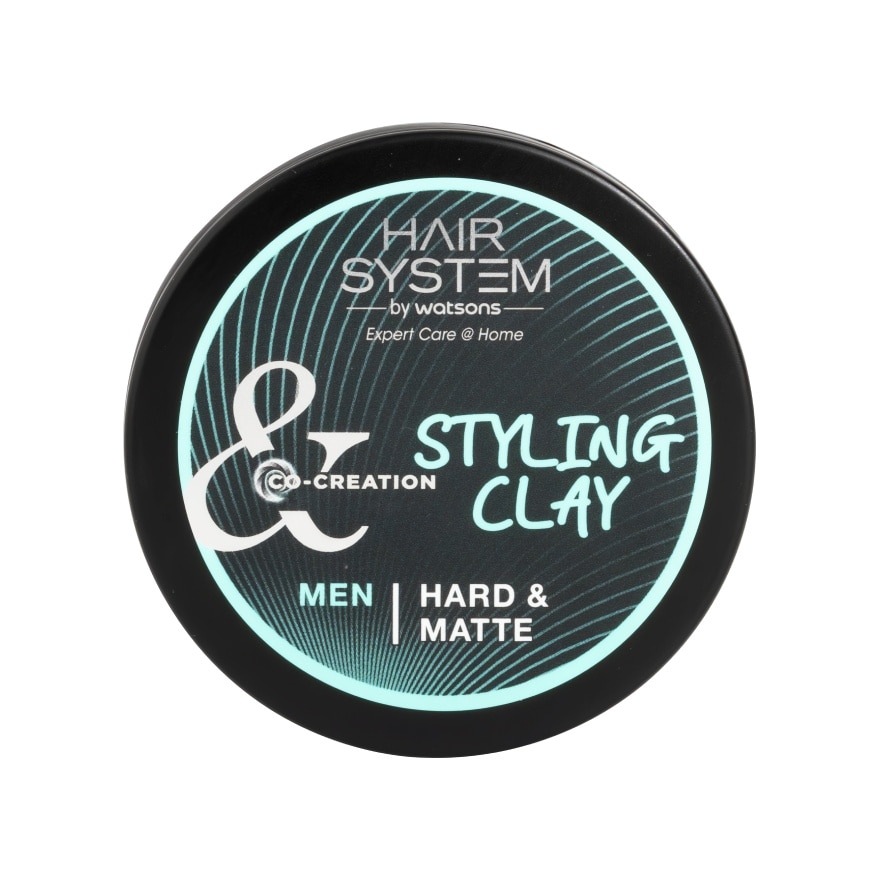 Hair System By Watsons Styling Clay Hard  Matte 70ml.