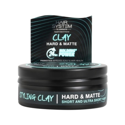 Hair System by Watsons Hair System By Watsons Styling Clay Hard  Matte 70ml.