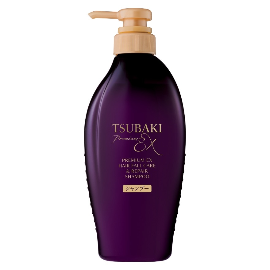 Tsubaki Shampoo Premium Ex Hair Fall Care  Repair 450 Ml.