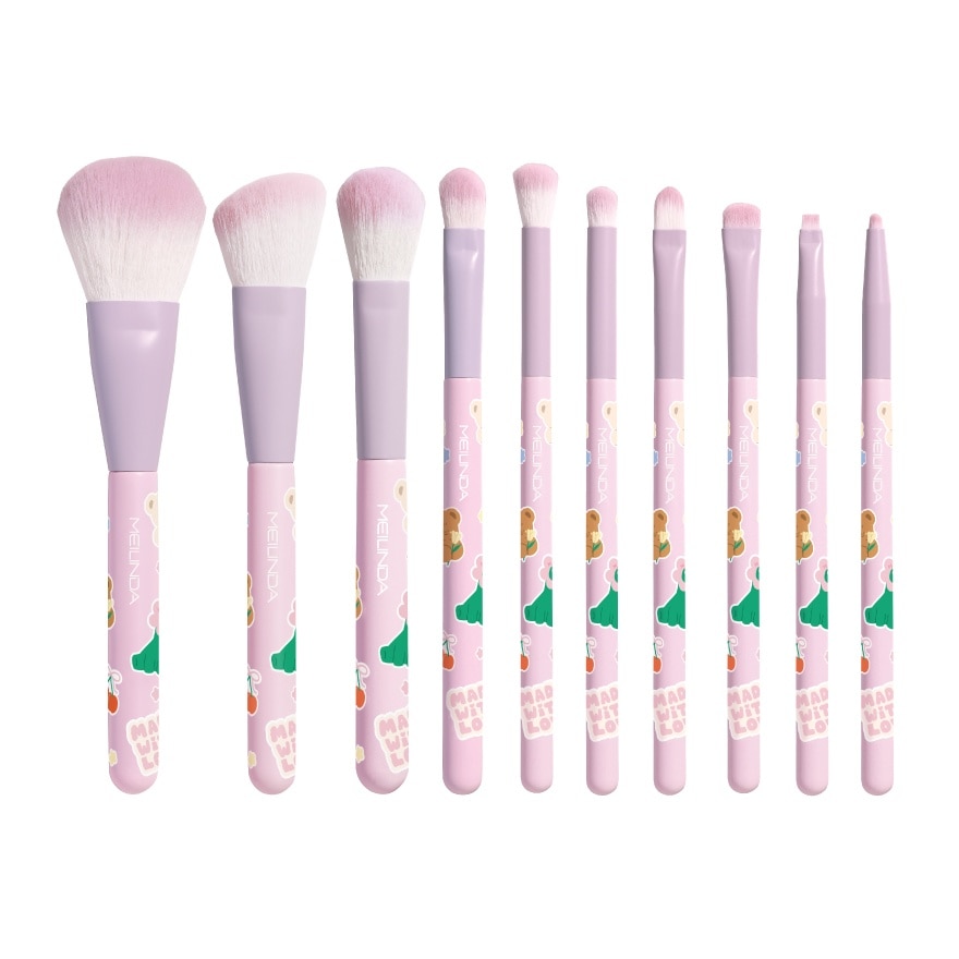 Meilinda Heartmade Brush Set 10pcs.