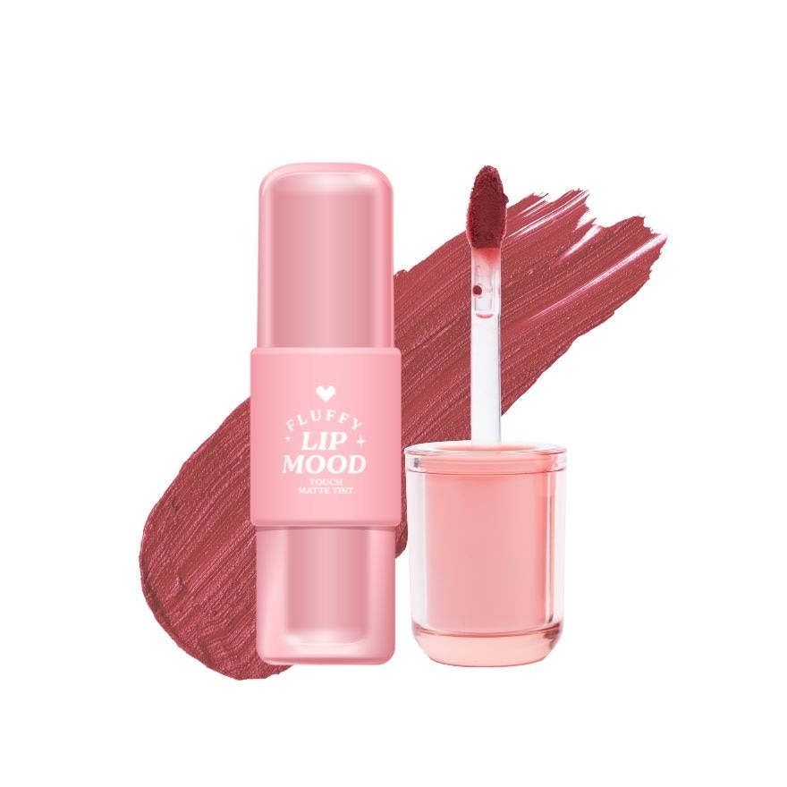 Lemon Me Fluffy Lip Mood Touch Matte Tint 3g. 05 Strawberry