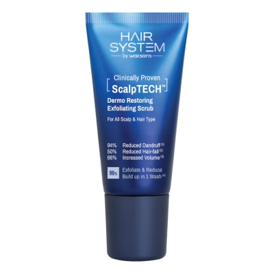 Hair System by Watsons Hair System By Watsons Scalptech Dermo Restoring Exfoliating Scrub 120g.