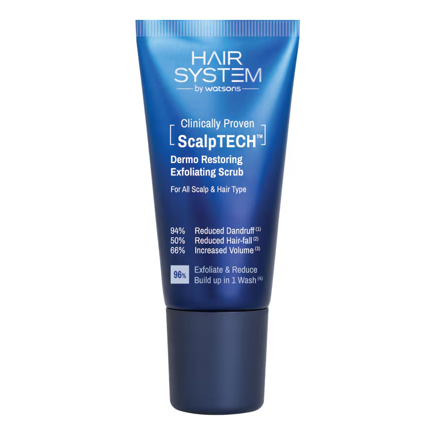 Hair System By Watsons Scalptech Dermo Restoring Exfoliating Scrub 120g.