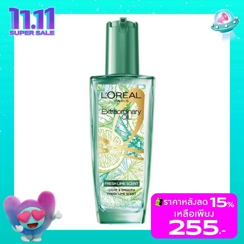 Elseve L'Oreal Paris Extraordinary Oil Fresh Lime Scent 100 Ml.