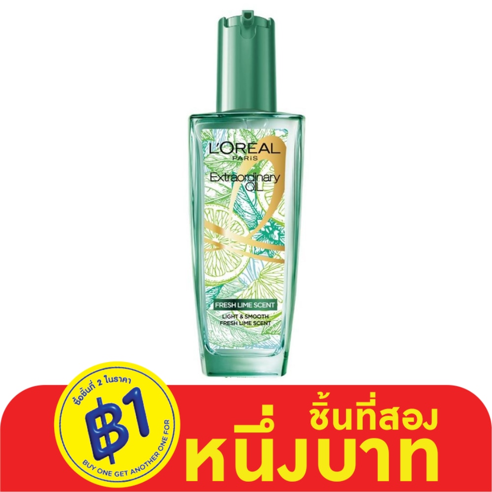 Elseve L'Oreal Paris Extraordinary Oil Fresh Lime Scent 100 Ml.