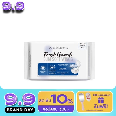 Watsons - Watsons Fresh Guard+ Slim Soft Wings 35cm 8pcs. image