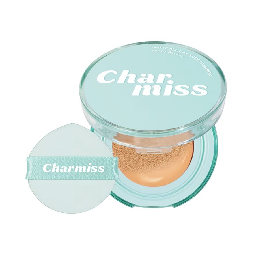 Charmiss Matte All Day Acne Cushion SPF50 PA++++ 8g. 03 Honey